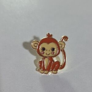 Monkey Enamel Pin